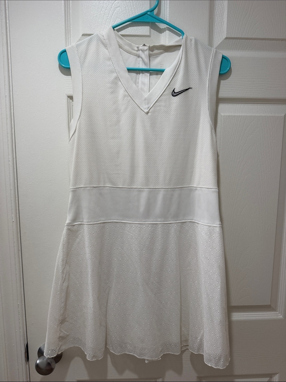 Vintage Nike Tennis White Lace Dress L